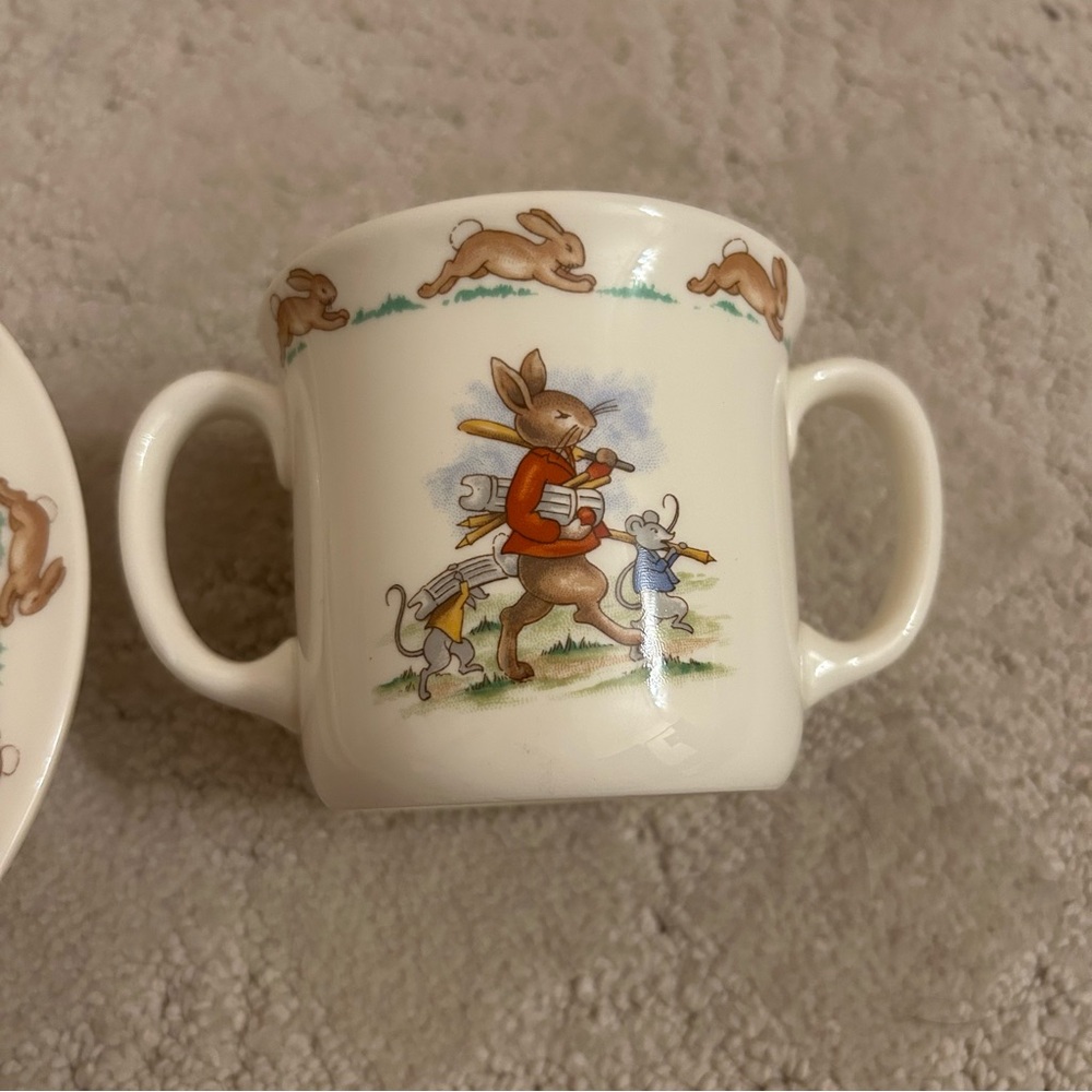 Royal Doulton Bunnykins 2 Piece Set - Picture 4 of 11